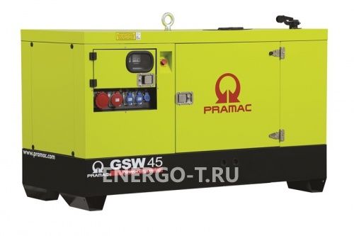 Дизельный генератор PRAMAC GSW 10 Y с автозапуском в кожухе