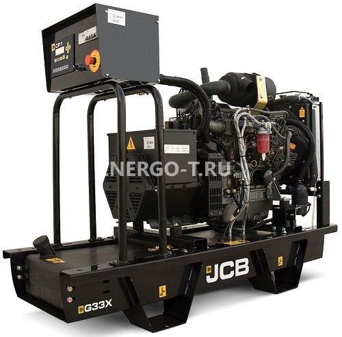 Дизельный генератор JCB G33X с АВР