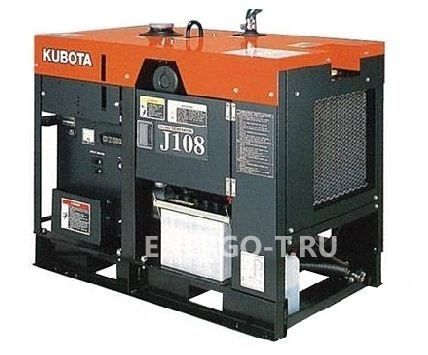 Дизельный генератор Газовый генератор Kubota J 108 с АВР