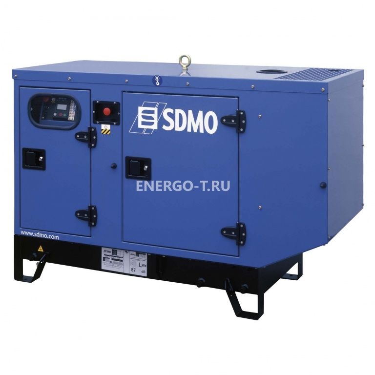 Дизельный генератор SDMO Т 16К в кожухе