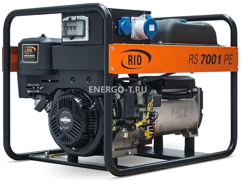 Бензиновый генератор RID RS 7001 PE с АВР