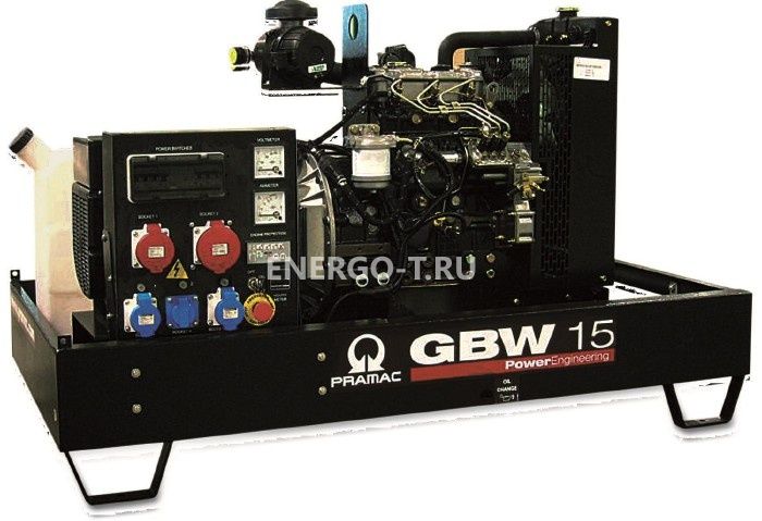 Дизельный генератор PRAMAC GBW 15 P с автозапуском