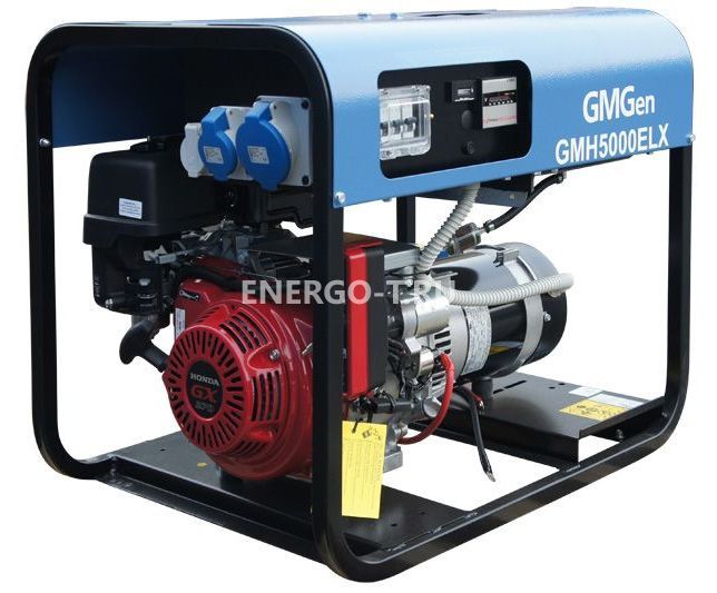 Бензиновый генератор Газовый генератор GMGen GMH5000ELX с АВР
