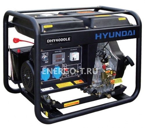 Дизельный генератор Hyundai DHY 4000LE