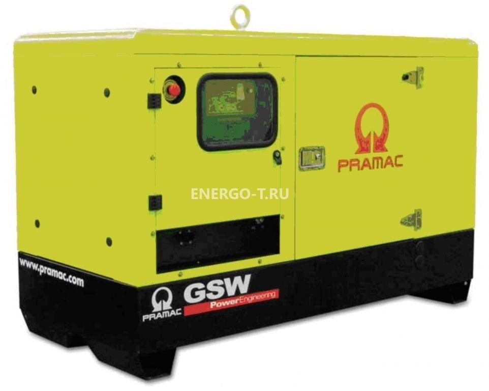 Дизельный генератор PRAMAC GSW 22 Y в кожухе