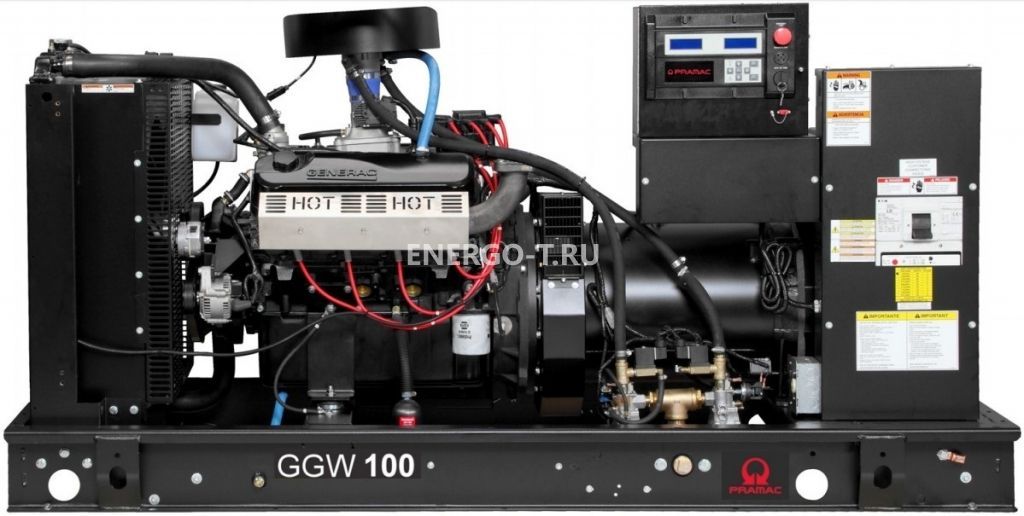 Газовый генератор PRAMAC GGW100G с АВР