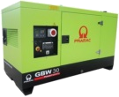 Дизельный генератор PRAMAC GBW 30 P в кожухе