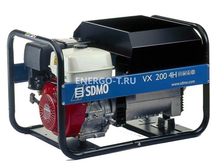 Сварочный генератор Бензиновый генератор SDMO VX 200/4 H-C (VX 200/4 HS)