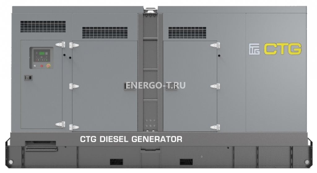 Дизельный генератор CTG 275D в кожухе