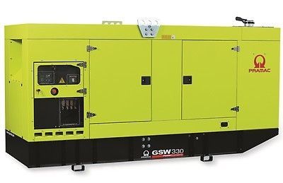 Дизельный генератор PRAMAC GSW 370 I в кожухе с АВР