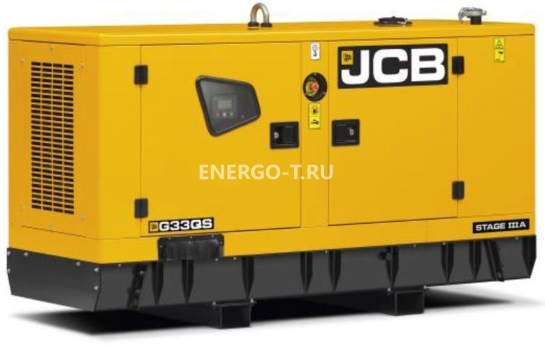 Дизельный генератор JCB G33QS с АВР