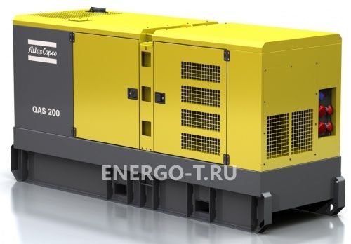 Дизельный генератор Atlas Copco QAS 200 (162 кВт)