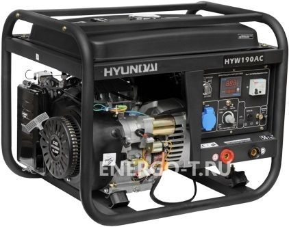 Сварочный генератор Бензиновый генератор Hyundai HYW 190AC
