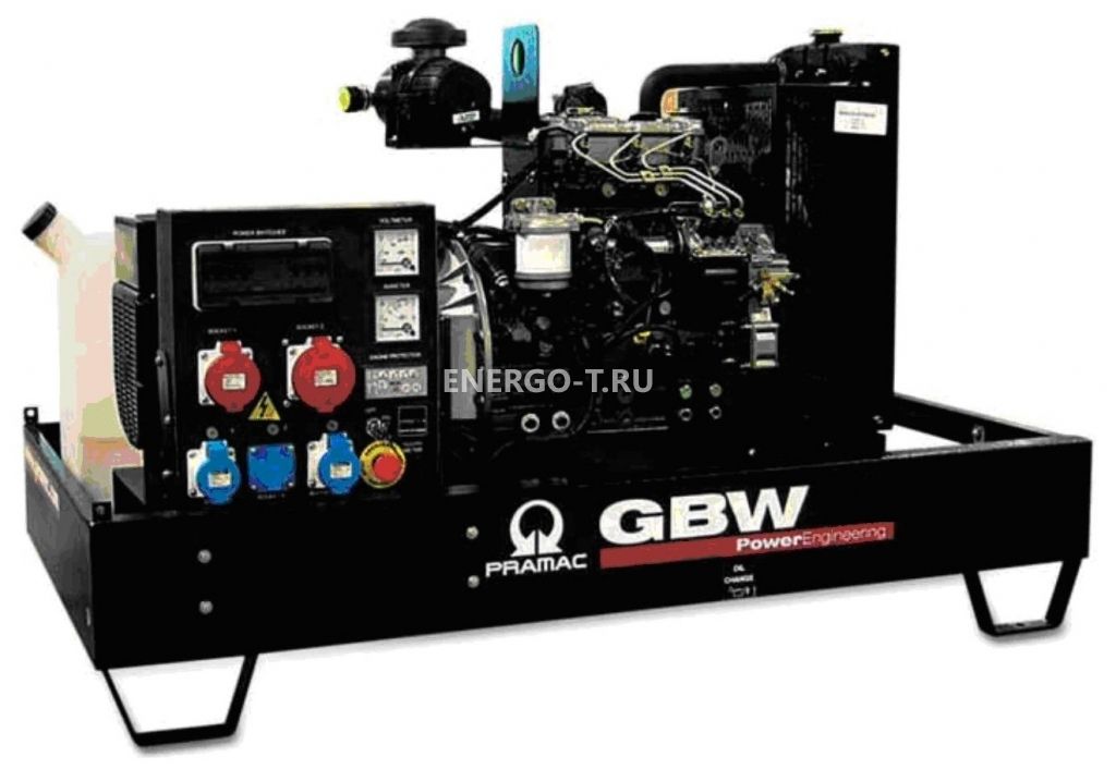 Дизельный генератор PRAMAC GBW 22 Y 1 фаза