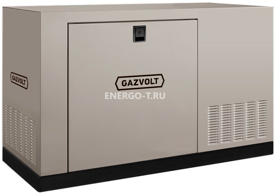 Газовый генератор Gazvolt 120T32 в кожухе с АВР