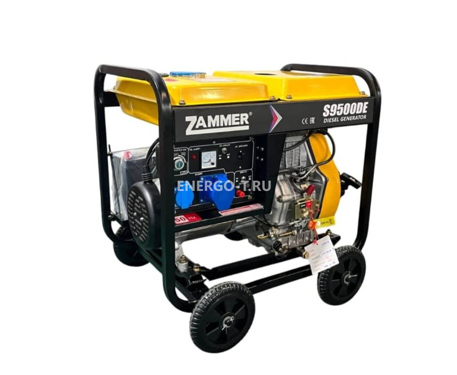 Дизельный генератор ZAMMER ECO S9500DE - 6,5кВт