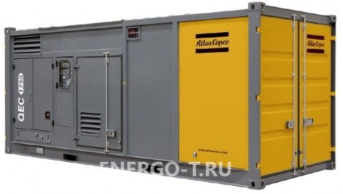 Дизельный генератор Atlas Copco QEC 1250 (1100 кВт)