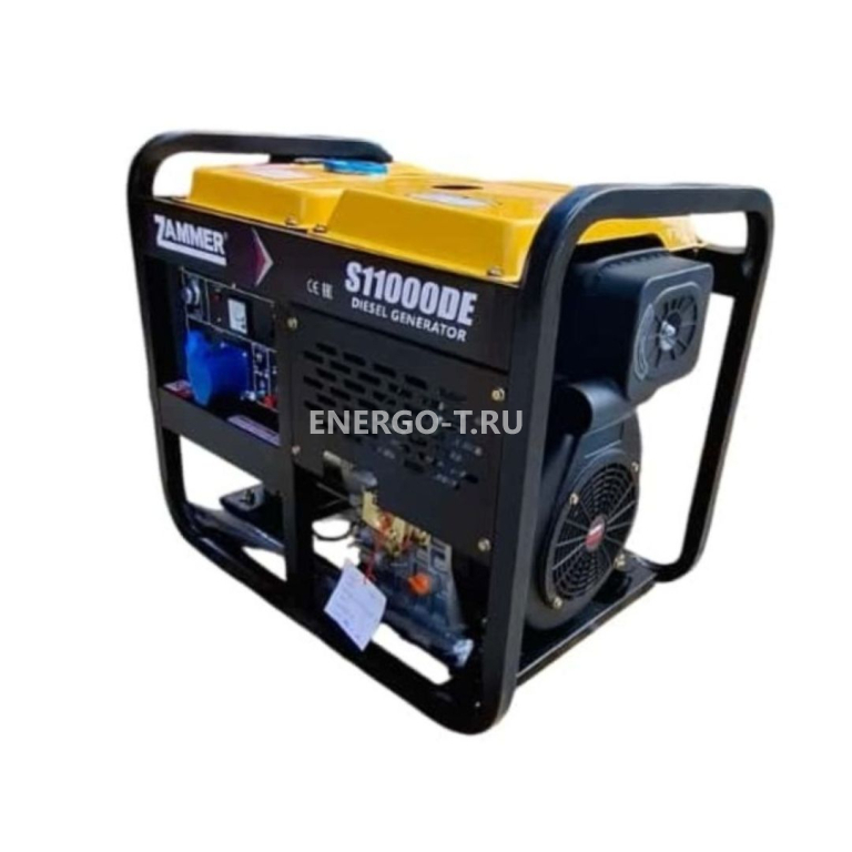 Дизельный генератор ZAMMER ECO S11000DE - 7,5 кВт