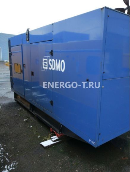 Дизельный генератор SDMO V410C2 в кожухе