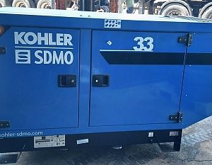 Поставка дизельного генератора SDMO J33